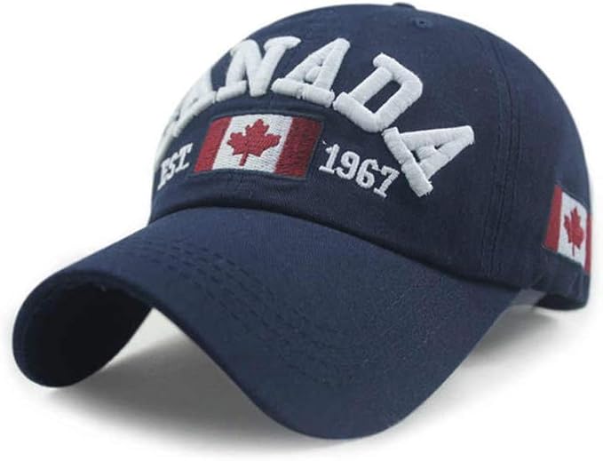 LOPEZ KENT Neuheiten Cotton Gorras Kanada Baseball Cap Flagge Von