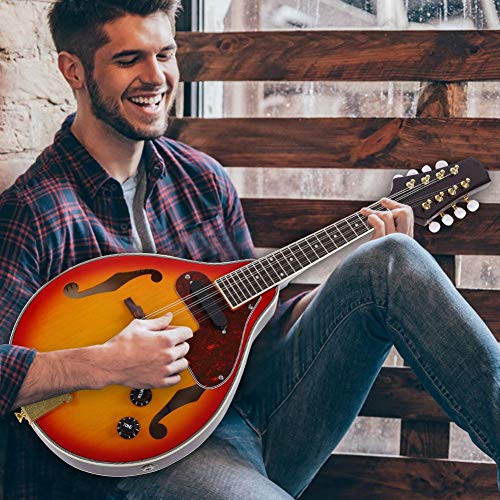image for Alomejor Mandolins A-Style Spruce Top Acoustic Electric Mandolin Sunbu
