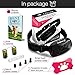 DogRook Rechargeable Dog Bark Collar - No Shock Training Smart Collar - Beep & Vibrating - Anti Bark Collar for Large Dog, Medium & Small Dog - No Shock Bark Collar - 12-110 lbs