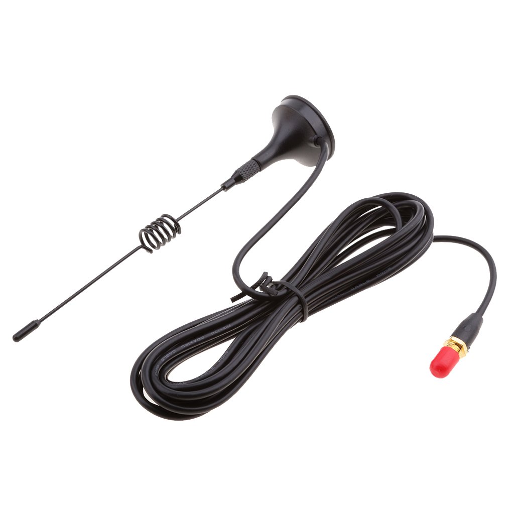 MonkeyJack SMA-F UHF+VHF Magnetic Car Radio Antenna Booster for BAOFENG Two  Way Radio UV-5R UV-5RE BF-888S Walkie Talkie CB & Two-Way Radios Camping &  Hiking