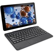RCA RCT6303W87DK 10-Inch 32GB Tablet (Black) with Detachable Keyboard