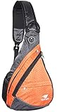 Anti Theft Sling Bag - Small Chest Shoulder Crossbody Backpack for Men & Women