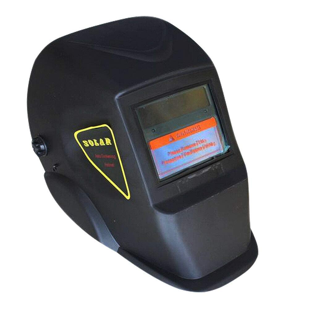 Welding Mask Solar Powered Weld Helmet Auto Darkening Welding Helmets for TIG MIG ARC Welding Grinding Welder Mask Matt Black
