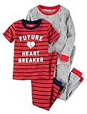 Carter's Boys' 4 Piece Future Heart Breaker PJ Set