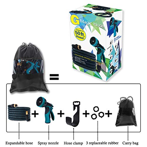 4 Gardguard+50ft+Expandable+Garden+Hose