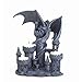 Gifts & Decor 57070305 Gothic Kingdom Candle Holder, No Size, Gray