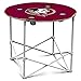 Logo Brands NCAA Florida State Seminoles Round Table – Portable and Sturdy with 4 Built-in Cup Holders and Team Logo, Perfect for Tailgating and Outdoor Activities, Team Color