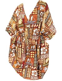likre Nube Flamenco Montaña Kimono de las mujeres larga playa de bañadores Caftán vestido maxi