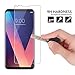 LG V30 Screen Protector, [Case Friendly] [2 Pack] [Bubble Free] HD Tempered Glass Screen Protector Film for LG V30