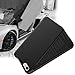 iPhone 6 Plus / iPhone 6S Plus Case, Rotatable Slide Door Card Slot Holder Wallet Case TORUBIA Dual Layer Shockproof Anti Scratch Cover for iPhone 6 Plus or iPhone 6S Plus (5.5 inch) - Black