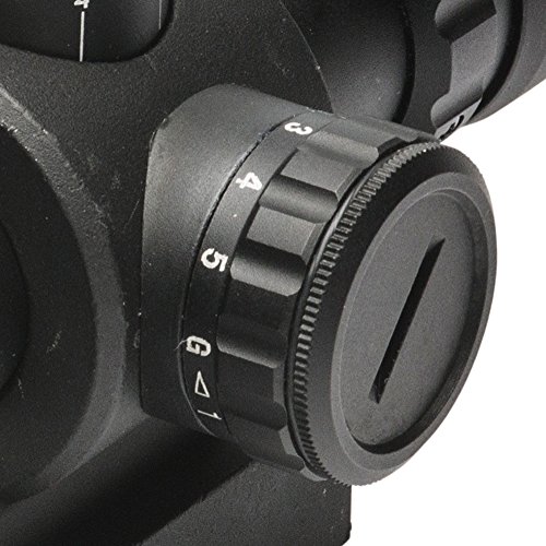 Firefield Barrage 2.5-10x40 Waterproof Riflescope Multi-Coated Scratch Resistant/Anti Reflective Glass with Illuminated Red and Green Mil-Dot Reticle
