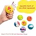 HOLYSTEED Squeaky Dog Balls Soft Latex Squeaky Dog Toy Fetch Play Balls Toy for Small Medium Pets