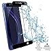 Huawei Honor 8,[2 Pack] Linboll Tempered Glass Full Coverage HD Ultra Clear Film Edge to Edge Protection Shield Screen Protector for Huawei Honor 8 [0.25 mm ][Anti-Scratch] [no Bubbles] Black