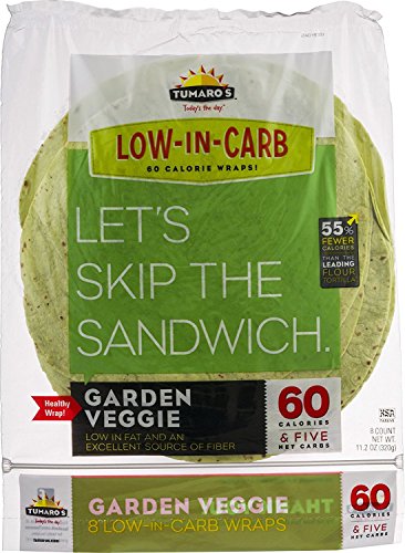 TUMAROS Garden Veggie, 8 Count (Pack of 6)