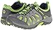 Merrell Little Kid / Big Kid, Chameleon Low WT Hiking shoe, Grey / Green