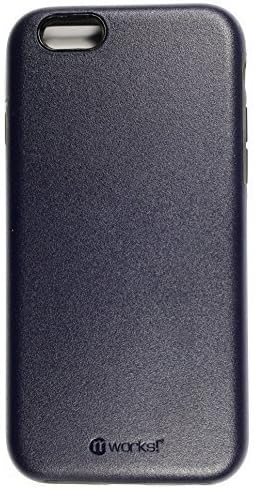 mWorks Harmony Hybrid Protective Case for iPhone 6/6s - Retail Packaging (Dark Blue/Black)