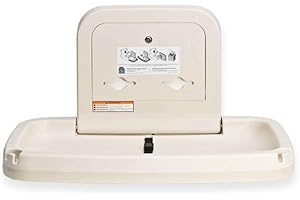 Koala Kare KB20000 Horizontal Baby Changing Station, 35 3/16 x 22 1/4, Cream (KB200-00)