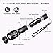 LED Flashlights 2 Pack - ROCKBIRDS 5 Modes LED Torch Flashlight - As Seen on TV XML T6 - Adjustable & Water Resistant Flashlights for Biking Hiking Camping Emergency
