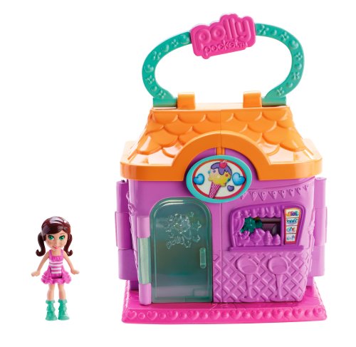 Polly Pocket Pollyville Sundae Shop Playset