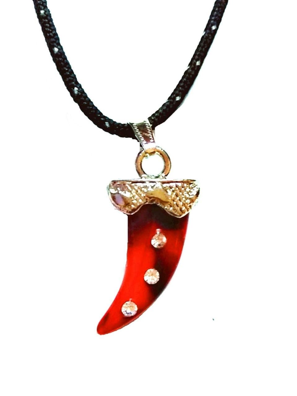 Buy CResha Stylish Faux Ivory Elephant Tooth Locket for Men and Women