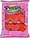 Peeps Strawberry Creme Flavored Marshmallow Hearts 6 Oz (2 - 3 Oz Pkgs)