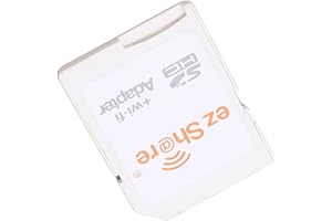 GOWENIC TF Card to SD Card Adapter, Camera Memory Reader Adapter, WiFi SD for Camera Photos to Mobile Tablets, Up 3 Devices, 