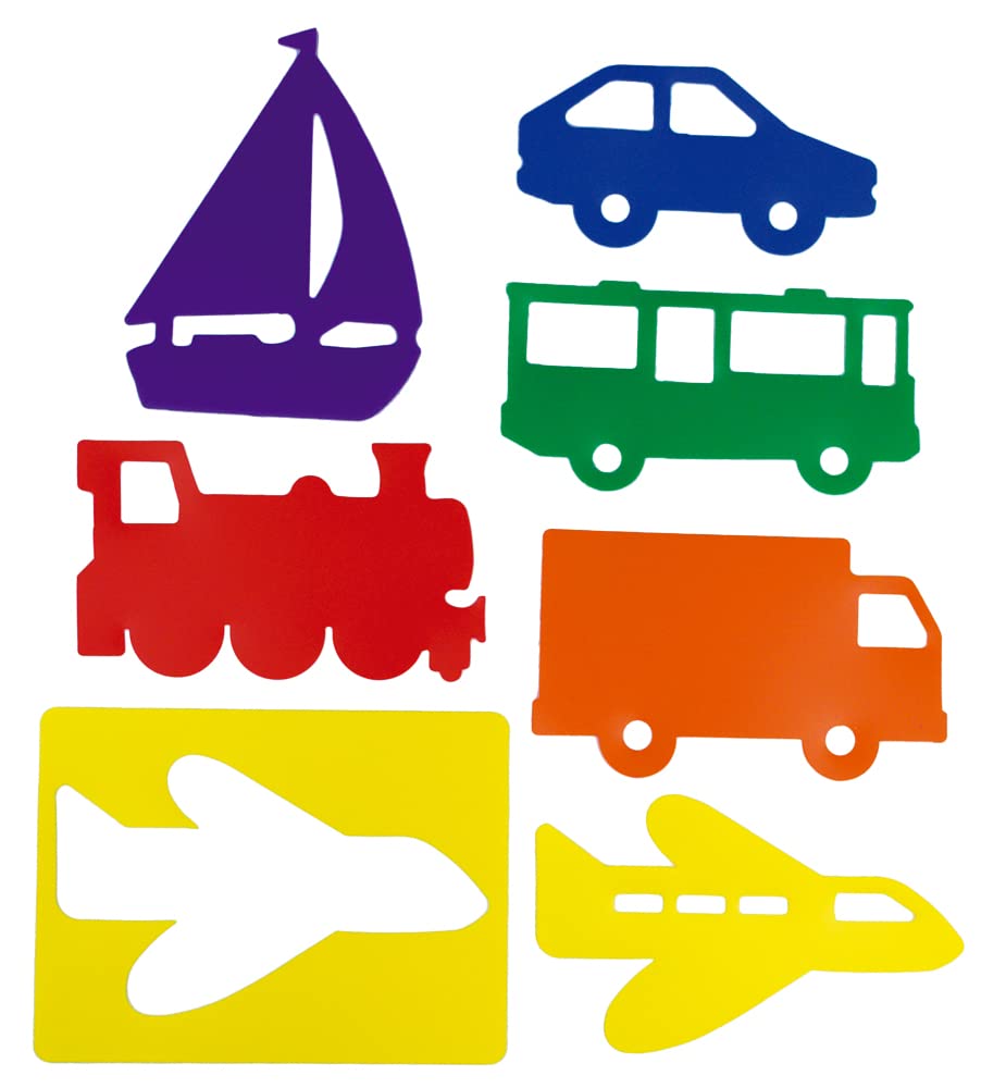 HenBea 717 "Transport" Stencil (6-Piece)