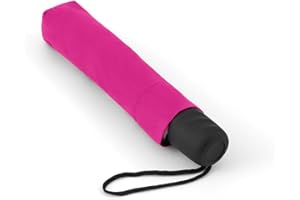 ShedRain Umbrellas Rain Essentials Manual Compact, Hot Pink, One Size