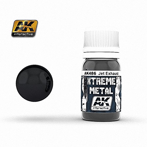 AK Interactive 30ml Extreme Metal Paints Jet Exhaust # 486