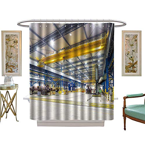 Luvoluxhome Shower Curtain Customized Interior Of Workshop