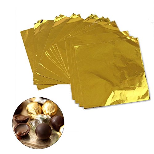 Wowagoga Aluminum Foils Paper Chocolate Candy Wrapping/Packing Sheets