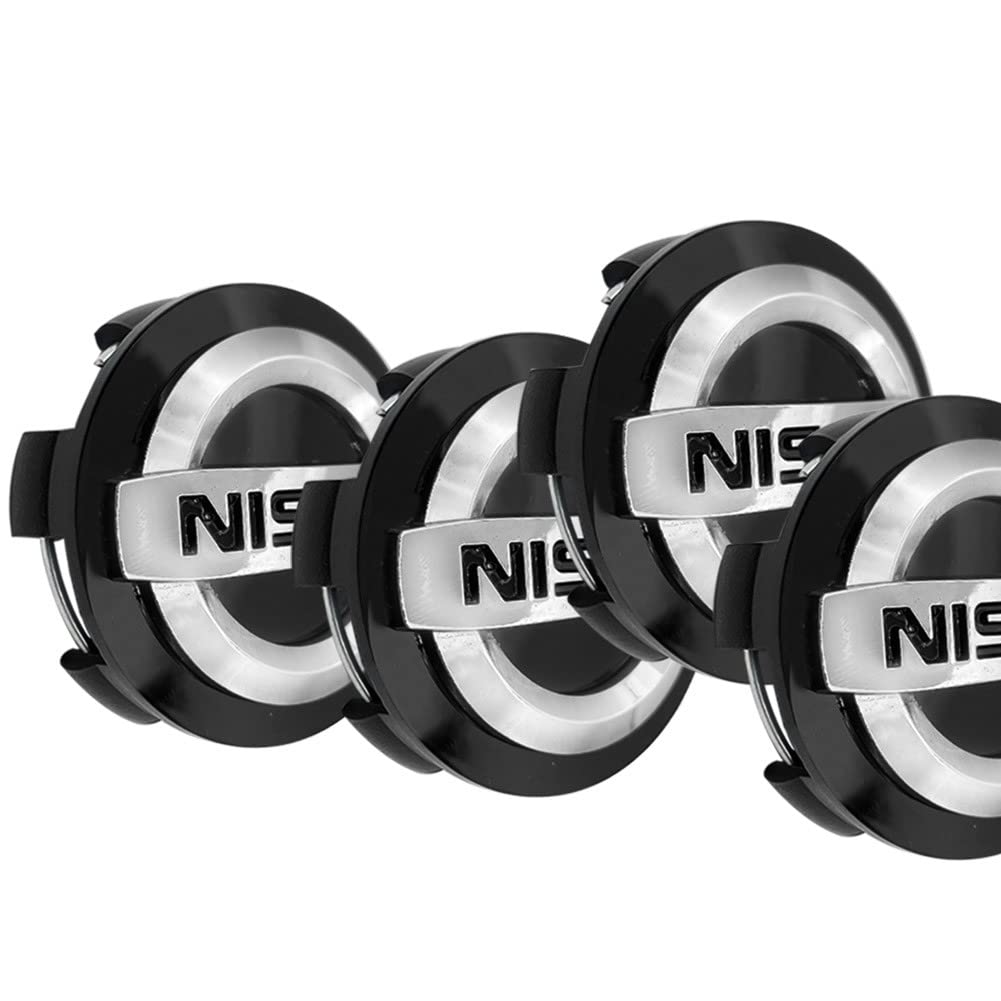 Photo 1 of 4PCS Wheel Center Caps Compatible with Nissan Altima Rogue Murano Maxiam Kicks Frontier, 60mm/2.36" Car Wheel Hub Caps,ABS Rim Center Hub Cover (2.36'')
