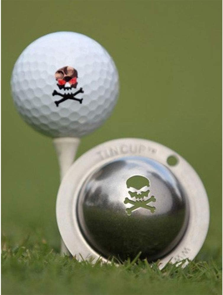 Tin Cup The Jolly Roger Golf Ball Marking Stencil, Steel, Ball Markers Amazon Canada