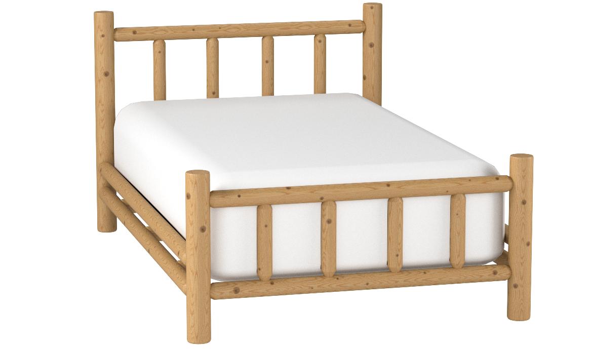 Amazon Com Castlecreek Cedar Log Bed Twin Furniture Decor Twin Size Log Bed Frame