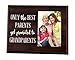 Elegant Signs Only The Best Parents Get Promoted to Grandparents Gift for Grandparents Ultrasound Picture Frame Baby Announcement Gift