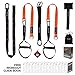 Vulken Suspension Trainer, CoreSlings Basic Home Suspension Training Kit Full Body Workouts for Your Home Gym, Travel, and Outdoors, Lightweight & Portable Core Workout Fitness Tools Including Workout