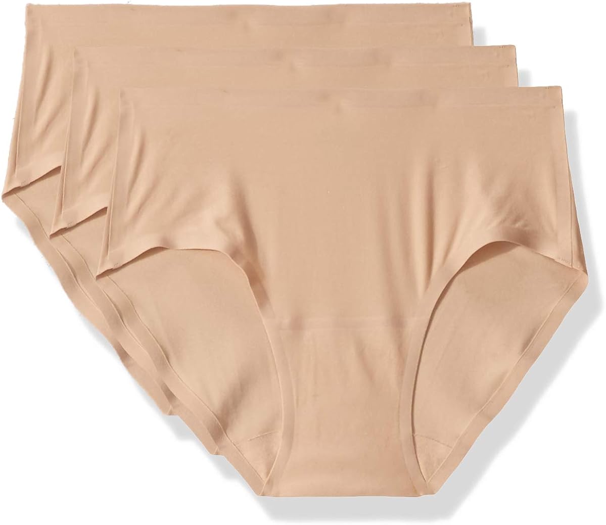 Chantelle Women's Soft Stretch One Size Seamless Hipster (3-Pack), Ultra Nude OS at  Women’s Clothing store