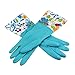 Sealike Floral Antiskid Dishwashing Gloves Cleaning Gloves Household Gloves Water Stop Waterstop Gloves with Stylus Blue