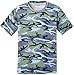 Joe's USA Camoflauge T-Shirts- Camo Tees in 6 Colors and Sizes S-4XL