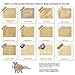 Dual 2-Color Split Painting Full-Sized 9 inch -3/4 inch Nap Sheepskin Double Paint Roller Faux Painting by The Woolie (as seen on YouTube) (Value 2 Pack)