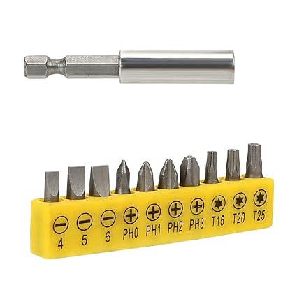 Holdream 11 in 1 Magnetic Extension Screwdriver Bit Sets