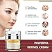 WUMAL Retinol Cream - Reduces Wrinkles, Fine Lines and Dryness - Face Moisturizer for All Skin Types - 1.7 oz
