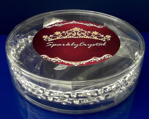 SC Bridal Wedding Tiara Crown Double Band With Leaves C5347