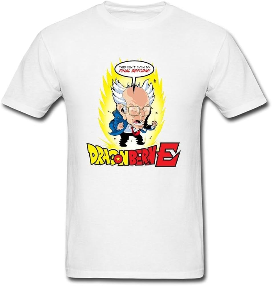 Kingdiny Men S Anime Bernie Sanders Dragon Bern Z T Shirt Amazon Ca Books