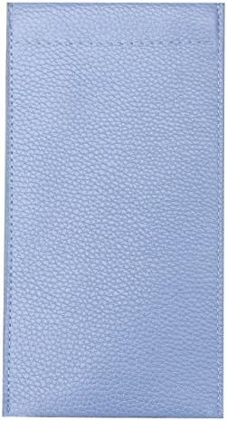A Sund Lightweight Eyeglasses Case Sunglasses Pouch Goggles Holder with Microfiber Cleaning Cloth for Women (AS41-21#)