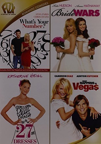 What's Your Number, Bride Wars, 27 Dresses, What Happens in Vegas