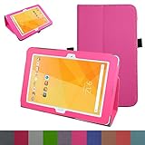 Acer Iconia One 10 B3-A20 Case,Mama Mouth PU Leather Folio 2-Folding Stand Cover with Stylus Holder for 10.1