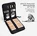 29 Pieces Professional Sketch & Drawing Art Tool Kit With Graphite Pencils, Charcoal Pencils, Paper Erasable Pen, Craft Knife-Lightwish (without Sketchbook, with Zipper Case)…
