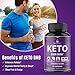 BeLive Keto Pills for Nighttime | Patented 2000MG BHB Formula Diet Pill with Pure Beta-Hydroxybutyrate (goBHB) Exogenous Ketones & Avocado Powder, 60 Caps