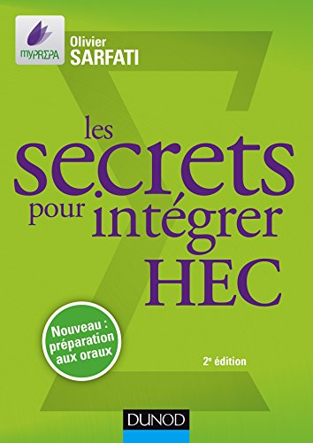 Les secrets pour intégrer HEC - Méthodes pour prépas commerciales by (Paperback)